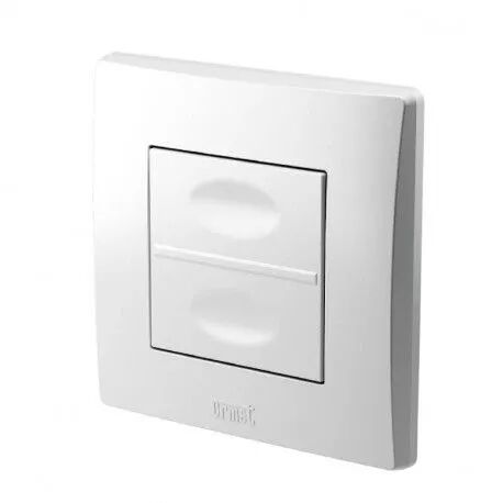 T�l�commande murale extra plate avec sonde de temp�rature - 2 touches Zigbee UP (TLM2-UP)