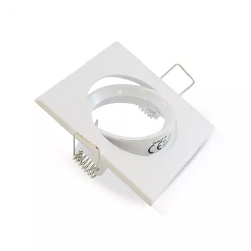 MIIDEX - COLLERETTE CARRE SUPPORT DE SPOT 84 X 84MM BLC ORIENT (7706)