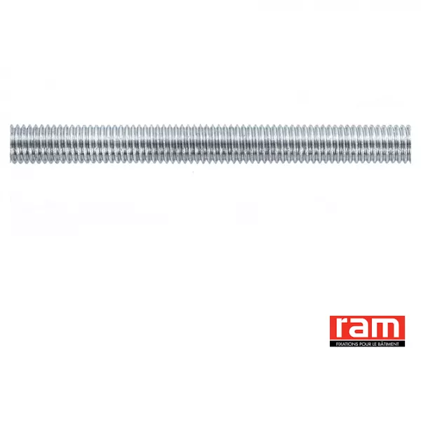 1 METRE TIGE FILETEE A.Z. 6 mm (93706)