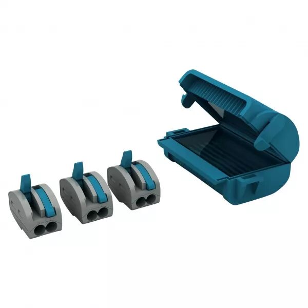 1 Mini boite de jonction 0,6kV, 32A IPX8, avec gel isolant et borne rapides, 3x2 (232056)