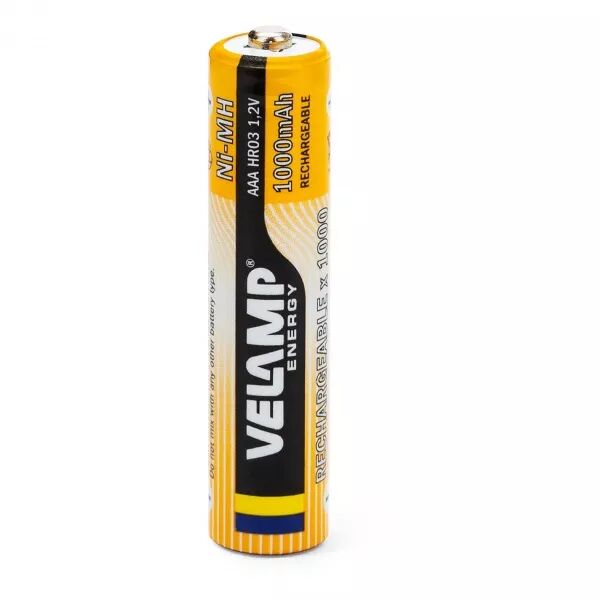 4 piles rechargeables NI-MH AAA 1000 mAh