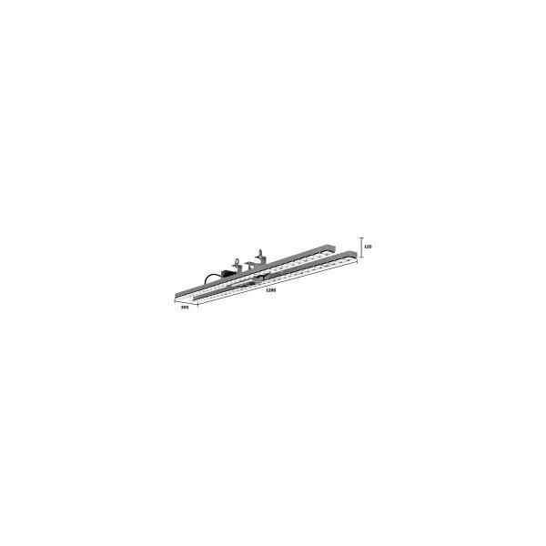 ABSOLUE UGR DOUBLE 80� 1200 104W 4000K IP65
