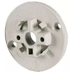 Accessoire pour montage encastr� avec fixation centrale, avec plastron (091455)