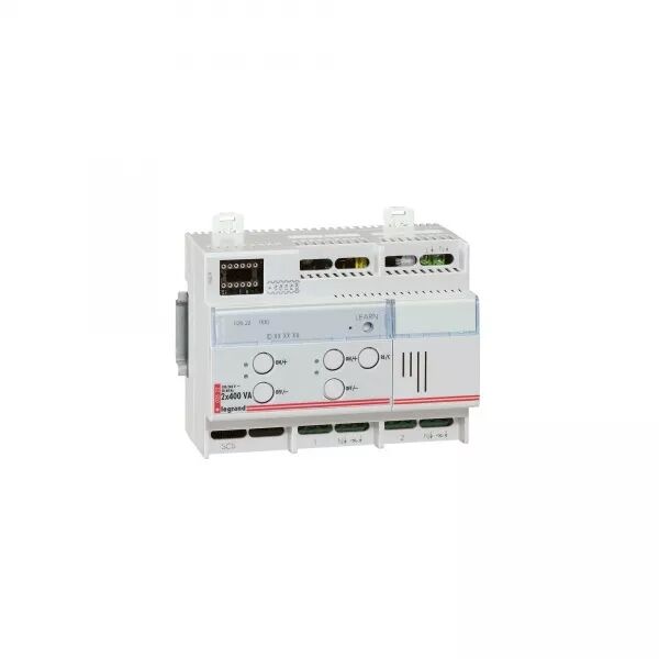 ACTIONNEUR/VARIATEUR AVEC MARCHE FORC�E 2X500W MYHOME BUS - 6 MODULES DIN