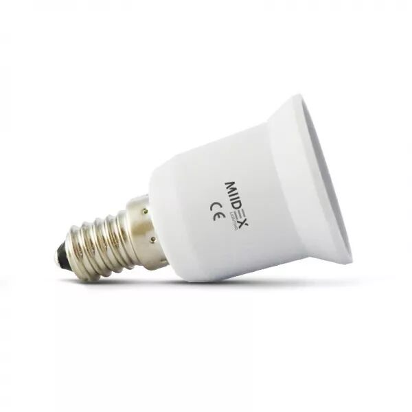 ADAPTATEUR BASE CULOT E14 VERS E27