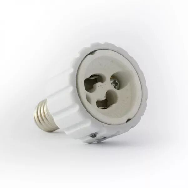 &ADAPTATEUR BASE CULOT E14 VERS GU10