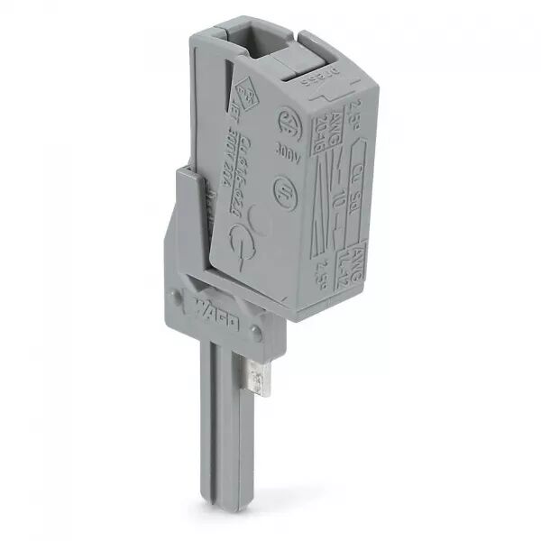 ADAPTATEUR DE TEST N BORNE � �TAGES 2003-6641 POUR CAGE DE TEST VERTICALE, gris (2003-500)