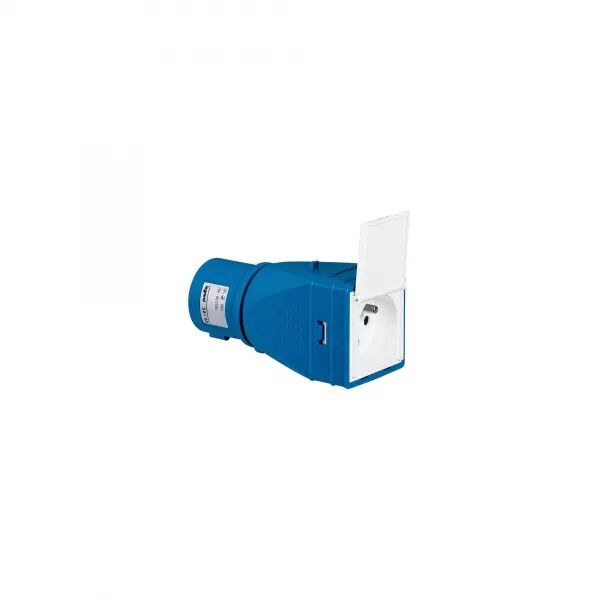 ADAPTATEUR INDUSTRIEL ET DOMESTIQUE 2P+T AVEC VOLET LIVR� MONT�