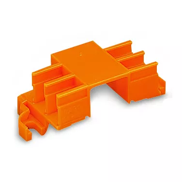Adaptateur TS35 ou vis pour borne micro 6 compartiments (243-113)