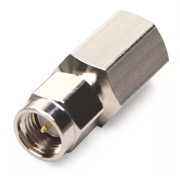 ADAPTOR, FME PLUG TO SMA PLUG FOR ANTENNAS WITH FME SOCKET TO DEVICES WITH SMA