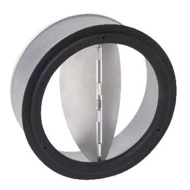 ALDES - Clapet anti-retour D100 en acier galvanis� avec joint mousse d\'�tanch�it� (11094681)