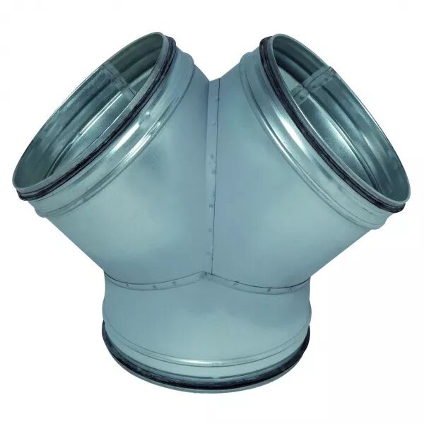 ALDES - Culotte simple galva 90� � joint - Diam�tre 560 (11098382)