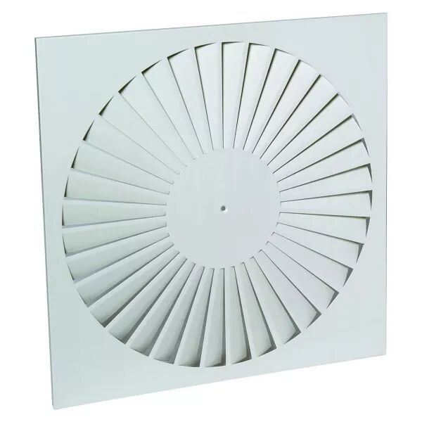 ALDES - Diffuseur fixe h�lico�dal pour dalle plafond 600x600 acier blanc SF 786 (11051133)