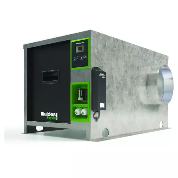 ALDES - EasyVEC� C4 H ULTRA-MW+ 2500 avec piquages d\'entr�e et de sortie align�s (11034148)
