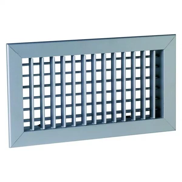 ALDES - Grille double d�flexion de soufflage en acier SC 102D fixation par clips 200x100 (11050060)