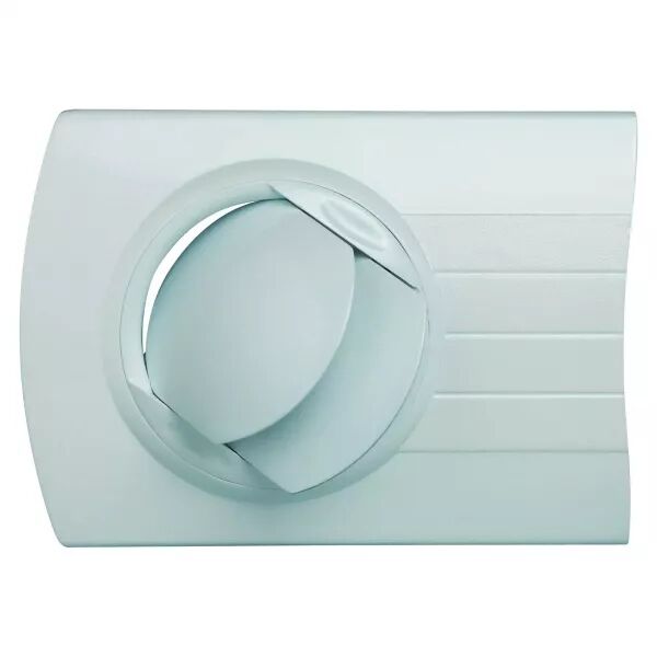 ALDES - Grille plastique fixe BIO Design rectangulaire 60 m�/h D 80 mm - blanc (11022064)