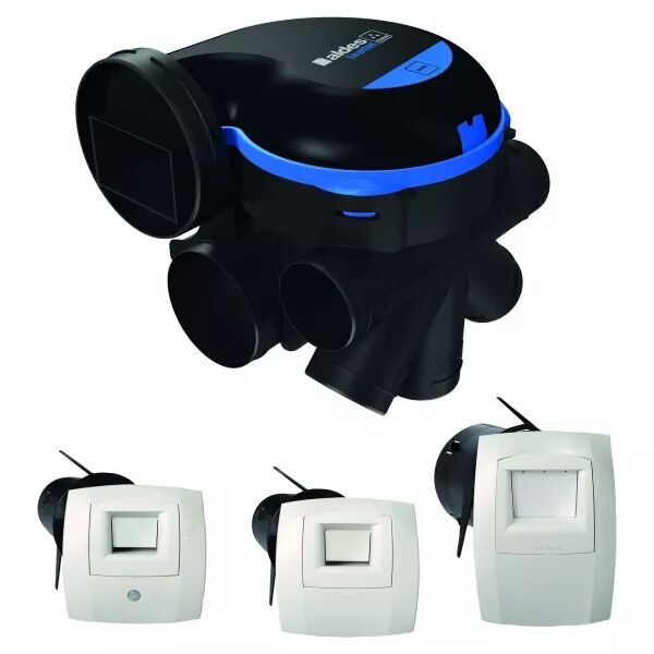 ALDES - Kit VMC simple flux EasyHOME HYGRO Premium Moyenne Pression MP (11033501)