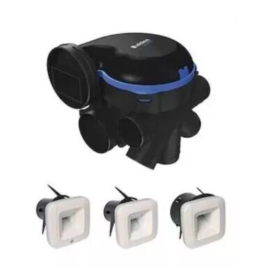 ALDES - Kit VMC simple flux EasyHOME HYGRO PREMIUM Moyenne Pression MP BDH (11033519)
