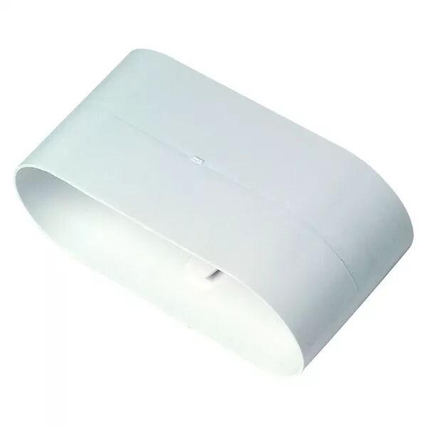 ALDES - Raccord Minigaine blanc droit �quivalent D125 (60x200) (11023970)