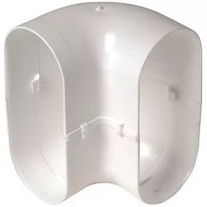 ALDES - Raccord Minigaine blanc mixte droit �quivalent D80 (40x100) (11023978)
