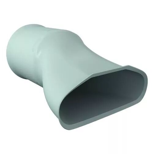 ALDES - Raccord Optiflex mixte droit conduit D75/conduit ovale (11091880)