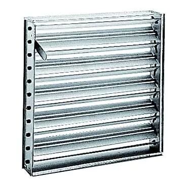 ALDES - Registre B 700 carr� r�glable depuis la face du diffuseur Acier 225x225mm (11051322)