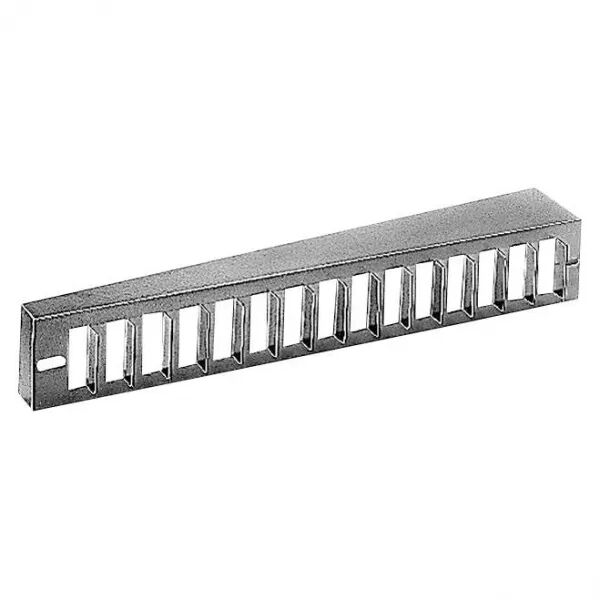 ALDES - Registre N � glissi�re inclin�e en acier galvanis� pour grille de conduit 425x75 (11053960)