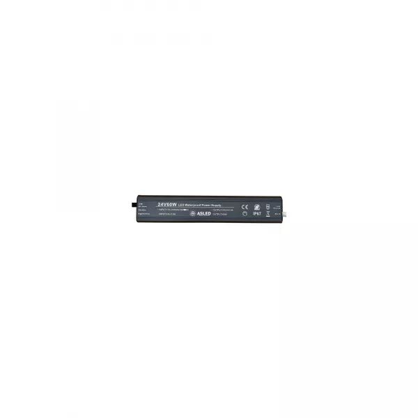 ALIMENTATION 60W 24V IP67 205X35X25MM