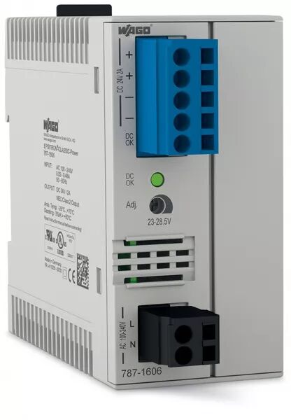 ALIMENTATION � D�COUPAGE CLASSIC 230 V AC / 24 V DC - 2 A - SORTIE DC OK