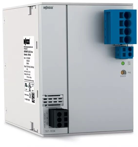 ALIMENTATION � D�COUPAGE CLASSIC 230 V AC / 24 V DC - 20 A - RELAIS DC OK