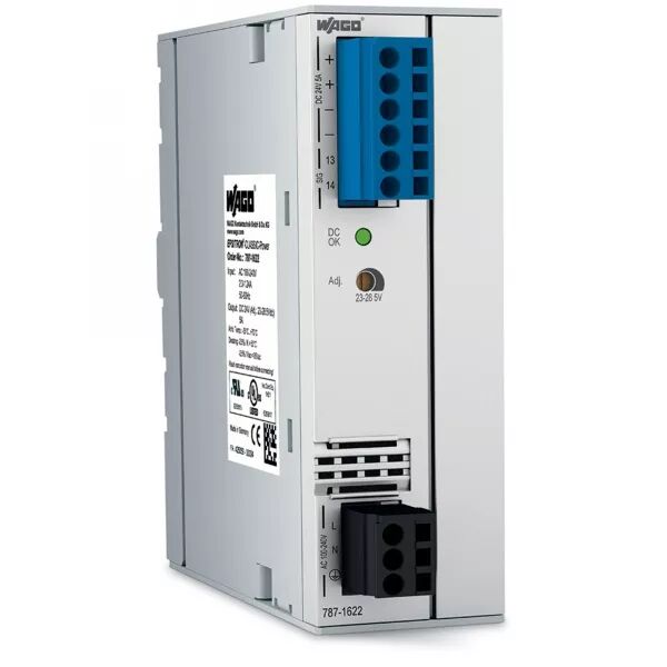 ALIMENTATION � D�COUPAGE CLASSIC 230 V AC / 24 V DC - 5 A - RELAIS DC OK
