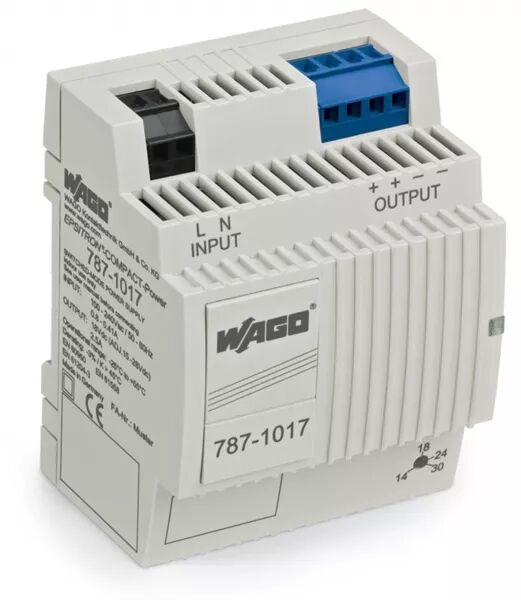ALIMENTATION � D�COUPAGE COMPACT MONOPHAS�E 230 V AC / 18 V DC - 2.4 A