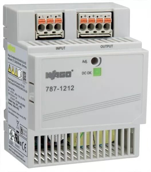 ALIMENTATION � D�COUPAGE COMPACT MONOPHAS�E 230 V AC / 24 V DC - 2.5 A