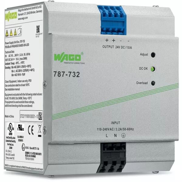 ALIMENTATION � D�COUPAGE ECO MONOPHAS�E 230 V AC / 24 V DC - 10 A