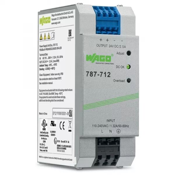 ALIMENTATION � D�COUPAGE ECO MONOPHAS�E 230 V AC / 24 V DC - 2.5 A