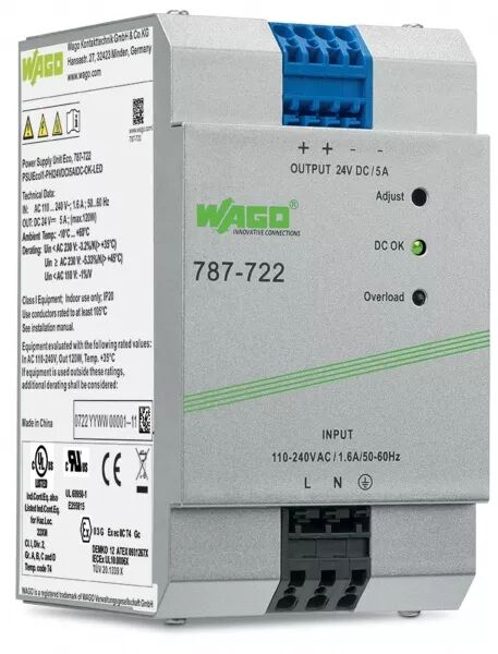 ALIMENTATION � D�COUPAGE ECO MONOPHAS�E 230 V AC / 24 V DC - 5 A