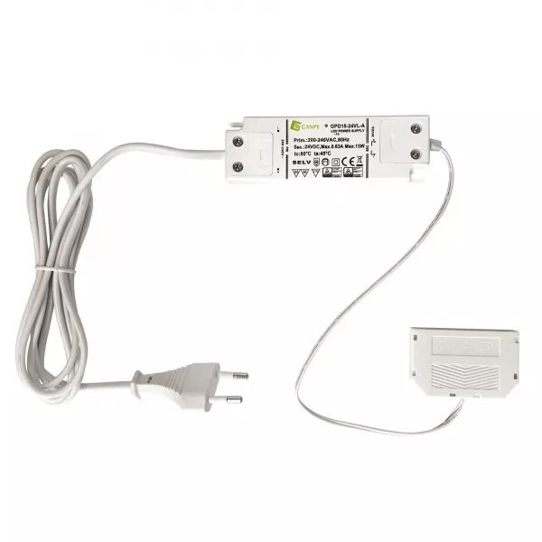 ALIMENTATION LED 24V DC - 15W POUR MEUBLED 2