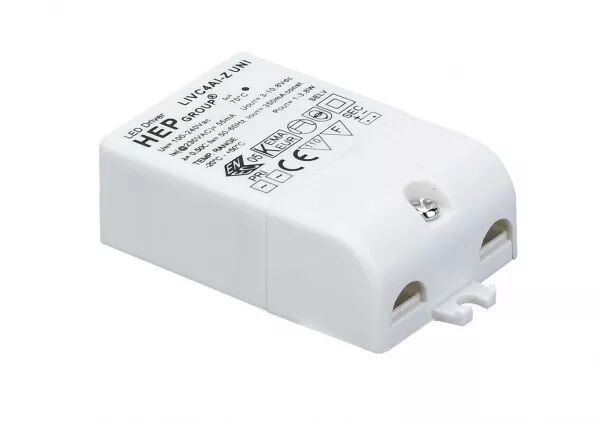 ALIMENTATION LED CC 350MA - 1-3,8W