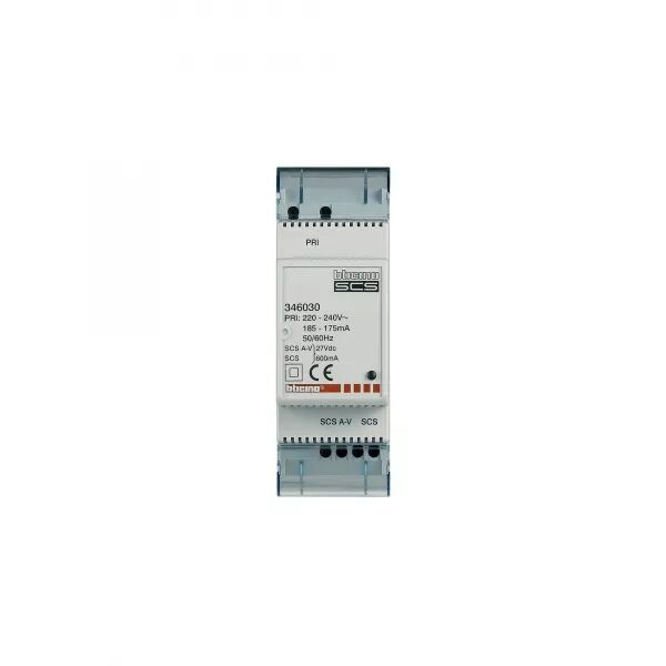 ALIMENTATION MODULAIRE COMPACTE AVEC ADAPTATEUR VID�O MYHOME_UP - 2 MODULES