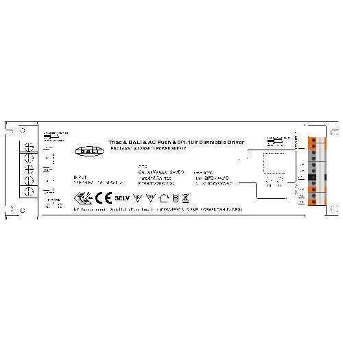 ALIMENTATION+PWM 24VDC 200W TRIAC/1-10V/DALI/PUSH