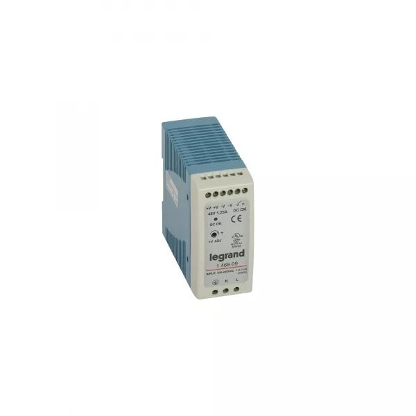 ALIMENTATION STABILIS�E � D�COUPAGE MONOPHAS�E ENTR�E 100-240V~/SORTIE 48V= 60W