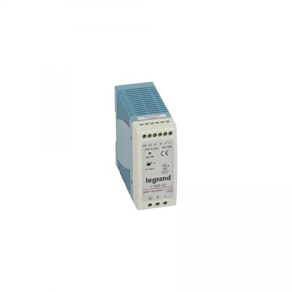 ALIMENTATION STABILIS�E D�COUPAGE MONO ENTR�E 100V~ � 240V~ ET SORTIE 12V= - 40W
