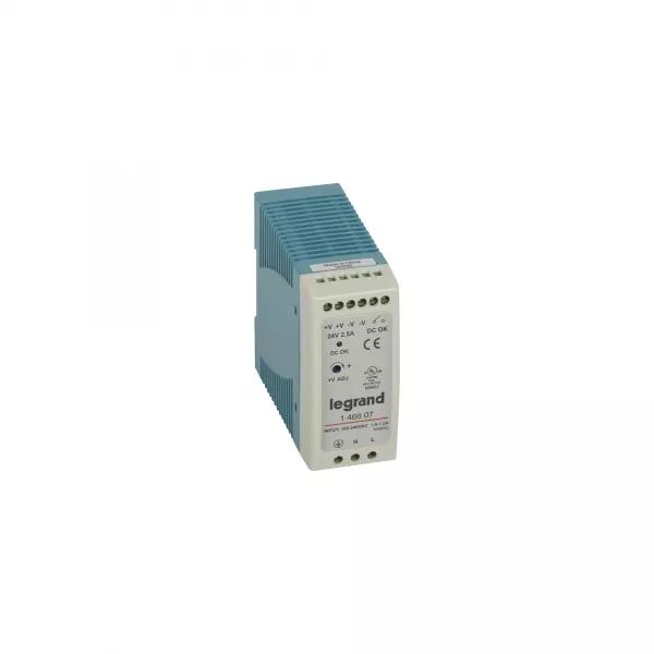 ALIMENTATION STABILIS�E D�COUPAGE MONO ENTR�E 100V~ � 240V~ ET SORTIE 24V= - 60W