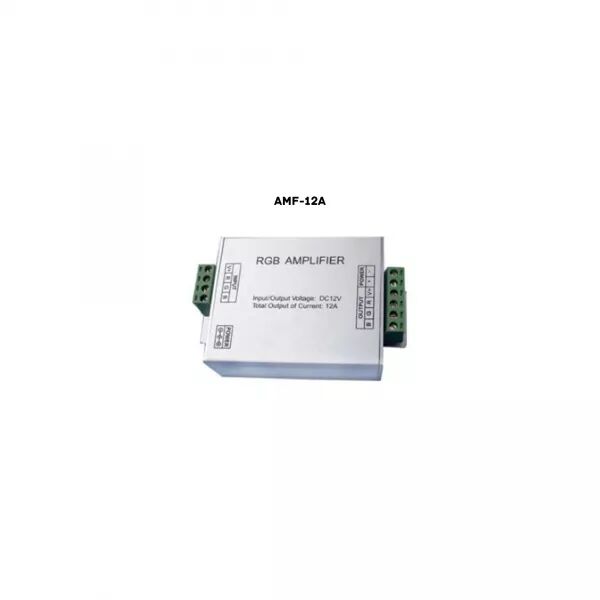 AMPLIFICATEUR POUR RUBAN RGB TENSION 12V-24V
