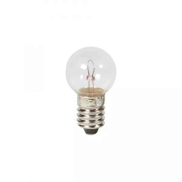 AMPOULE CULOT E10 6V - 0,90A 5,5W POUR LAMPE PORTABLE