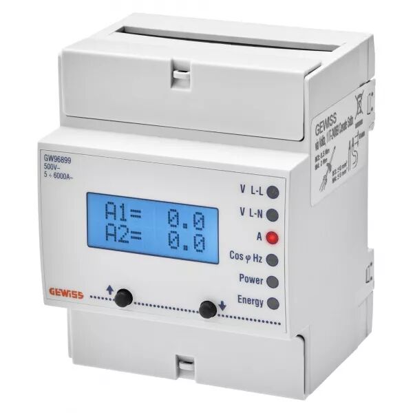 ANALYSEUR DE R�SEAU - LCD - 4 MODULES - GW96899