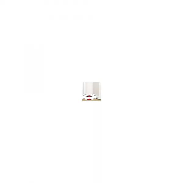 ANGLE EXT�RIEUR GOULOTTE � CLIPPAGE DIRECT MOSAIC 50X130MM -BLANC ANTIMICROBIEN