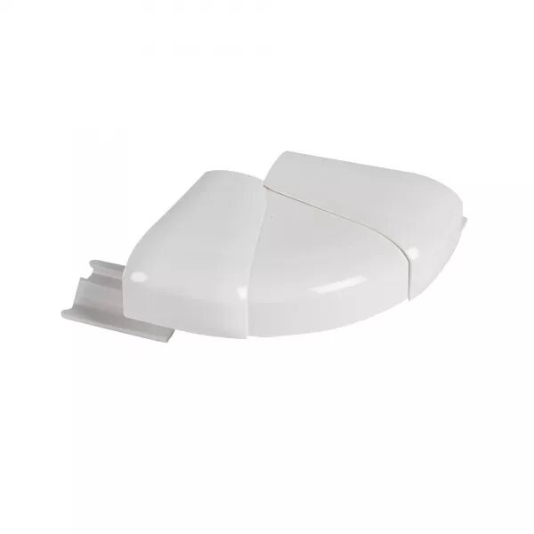 ANGLE EXT�RIEUR GOULOTTE � CLIPPAGE DIRECT MOSAIC 50X180MM -BLANC ANTIMICROBIEN