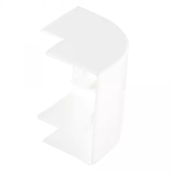 Angle ext�rieur non variable - Pour goulotte Logix 45 85x50mm - Blanc Artic