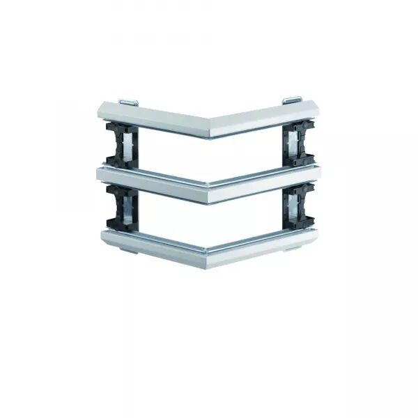 ANGLE EXT�RIEUR POUR BKIS �PAIS 12,5MM DOUBLE HAUTEUR ACIER RAL9016 PURE